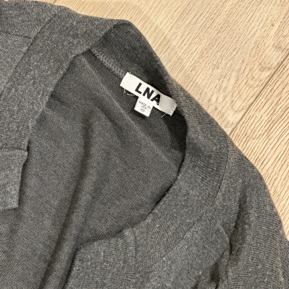 LNA Grey Cardigan